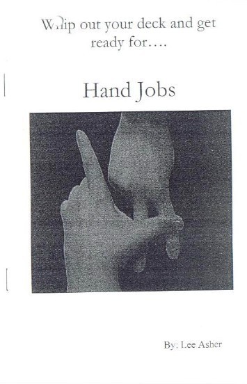 (image for) Lee Asher - Hand Jobs