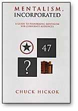 Chuck Hickok - Mentalism Incorporated Vol 1