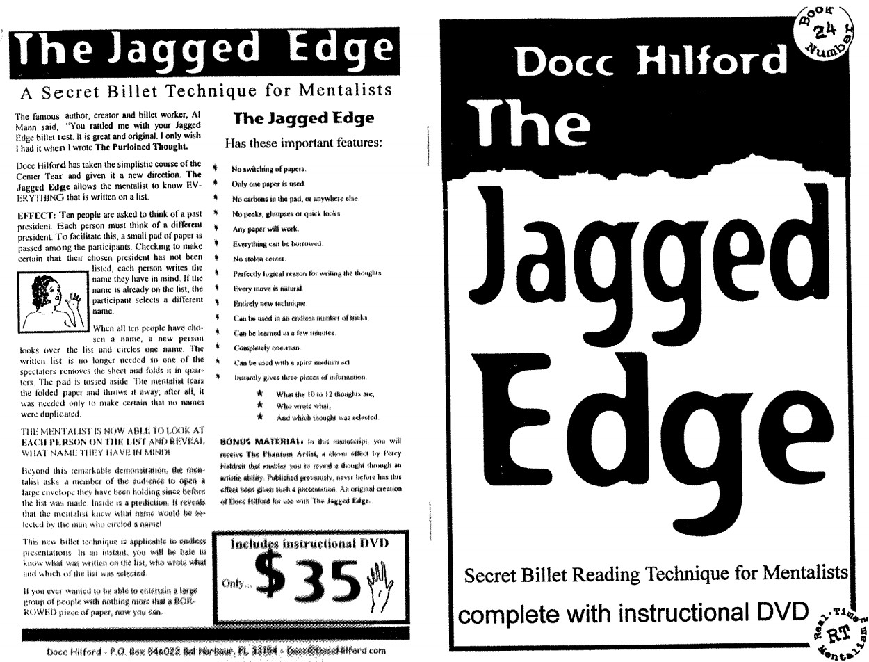 Docc HIlford - The Jagged Edge