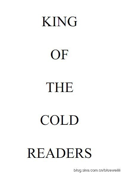 Herb Dewey & Bascom Jones - King Of The Cold Readers