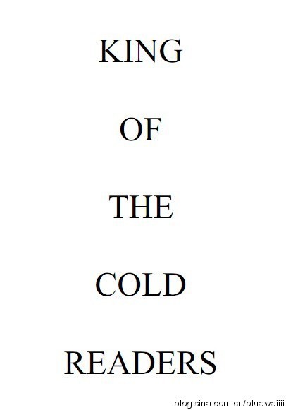 (image for) Herb Dewey & Bascom Jones - King Of The Cold Readers