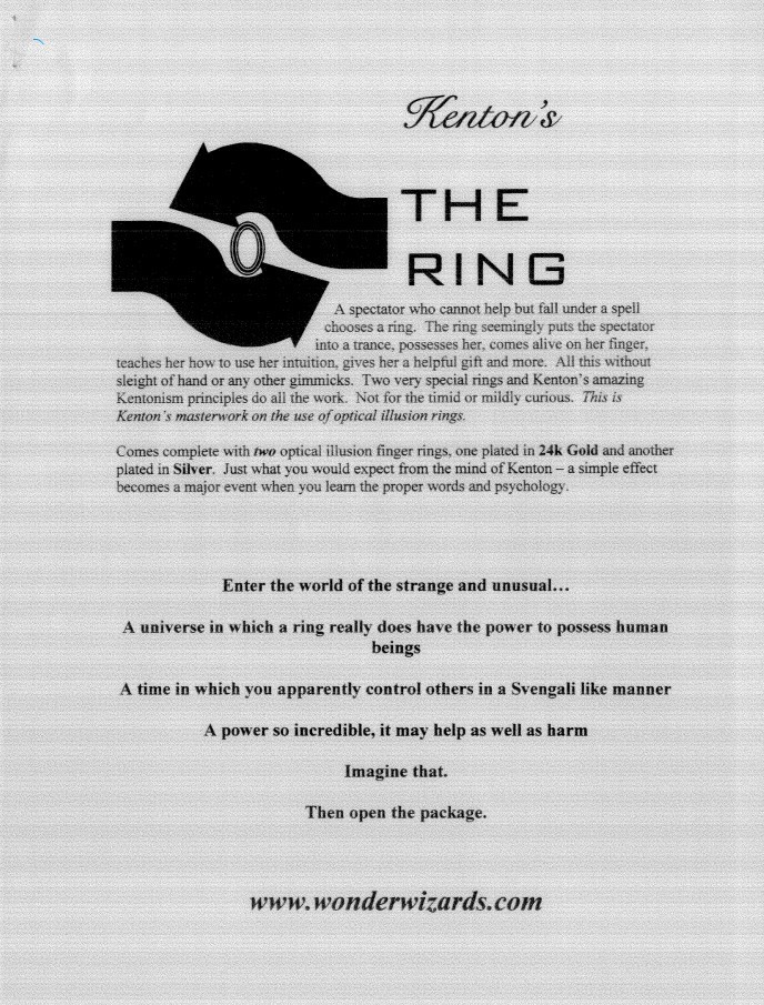 (image for) Kenton Knepper - The Ring