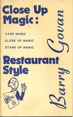 Barry Govan - Close Up Magic (Restaurant Style) (1982)