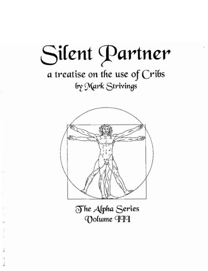 Mark Strivings - The Alpha Series 3 Silent Partner