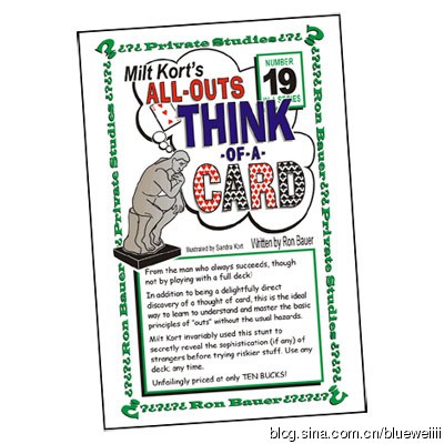 Ron Bauer - 19 All Outs Think of a Card