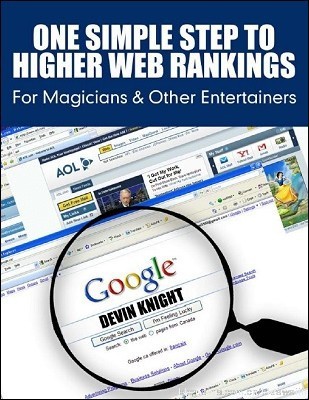 (image for) Devin Knight - One Simple Step To Higher Web Rankings For Magicians