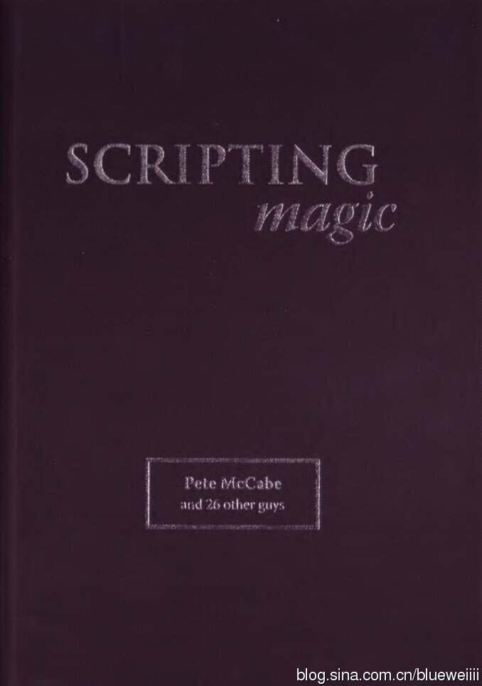 Pete McCabe - Scripting Magic
