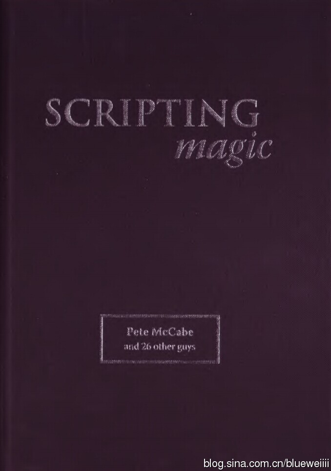 Pete McCabe - Scripting Magic