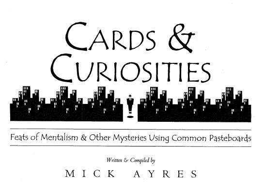 (image for) Mick Ayres - Cards & Curiosities
