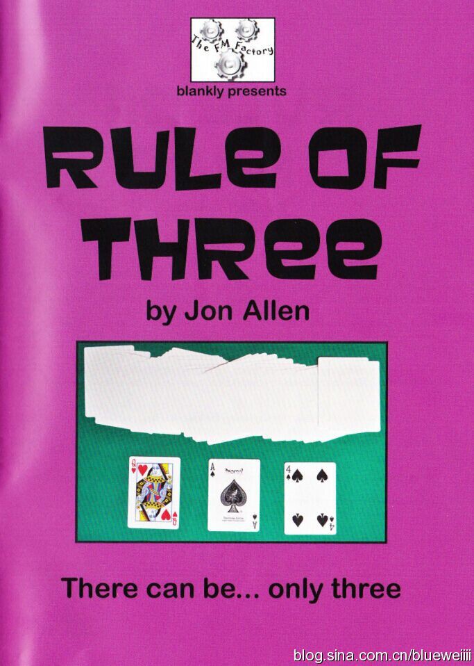 Jon Allen - Rule of Three