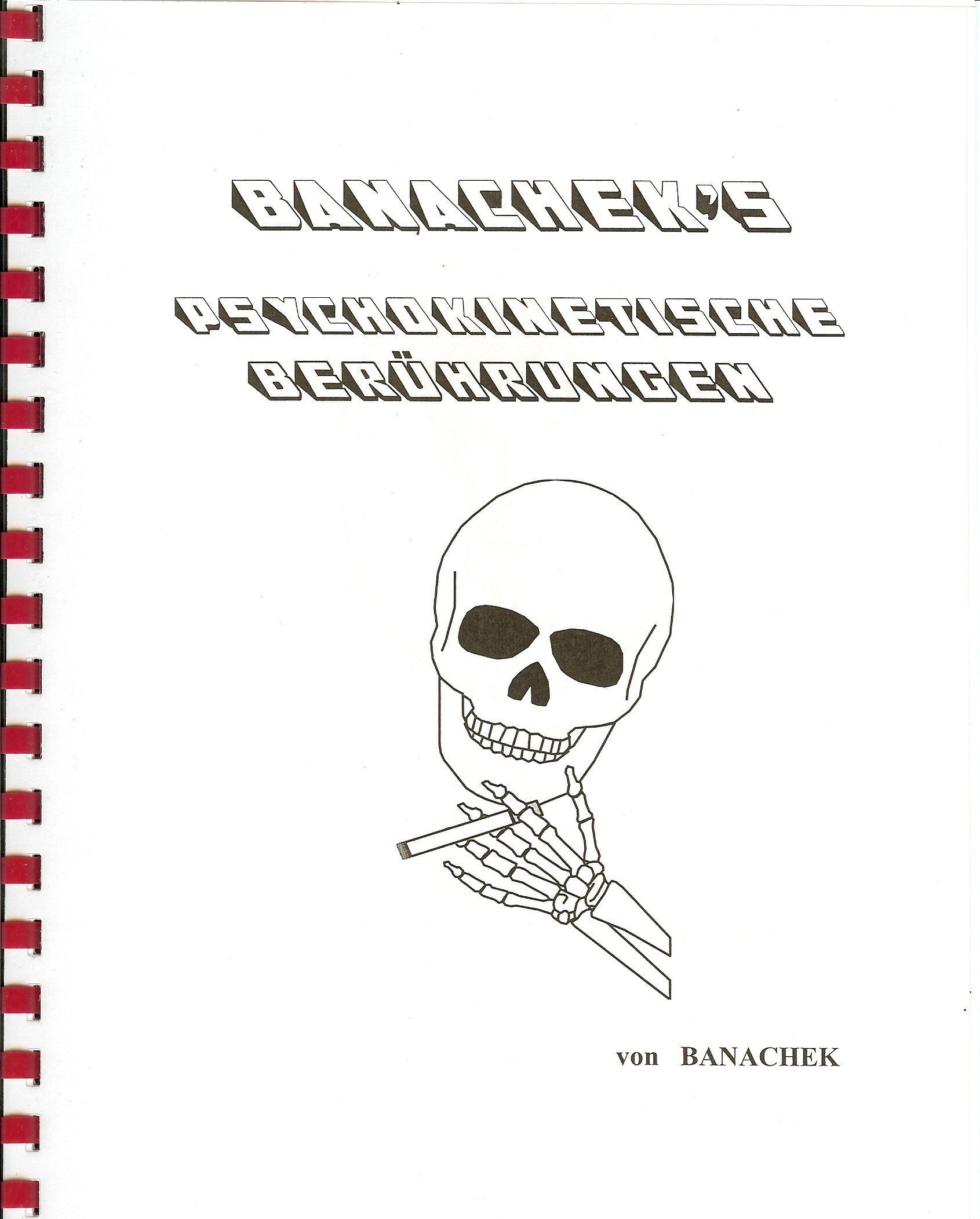 (image for) Banachek - Psychophysiological Thought Reading