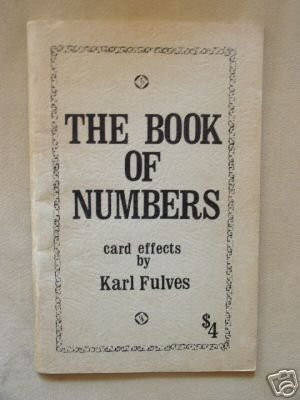 Karl Fulves - Book of Numbers