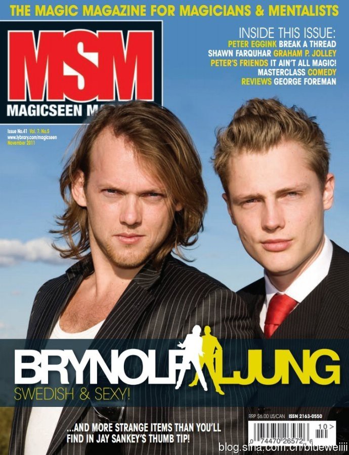 Mark Leveridge & Graham Hey & Phil Shaw - Magicseen No. 41 (Nov 2011)