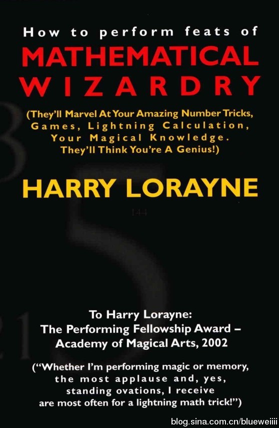 Harry Lorayne - Mathematical Wizardry