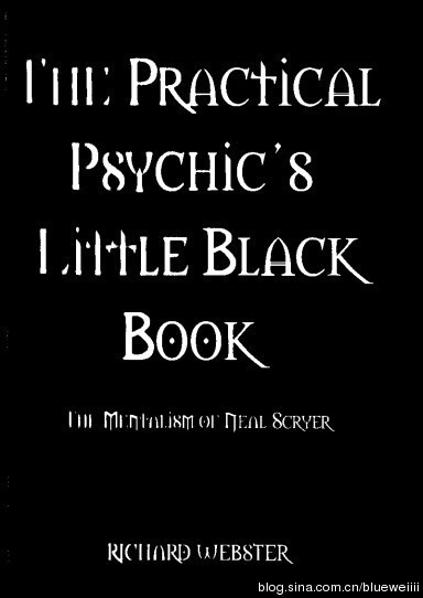 (image for) Richard Webster - The Practical Psychic's Little Black Book