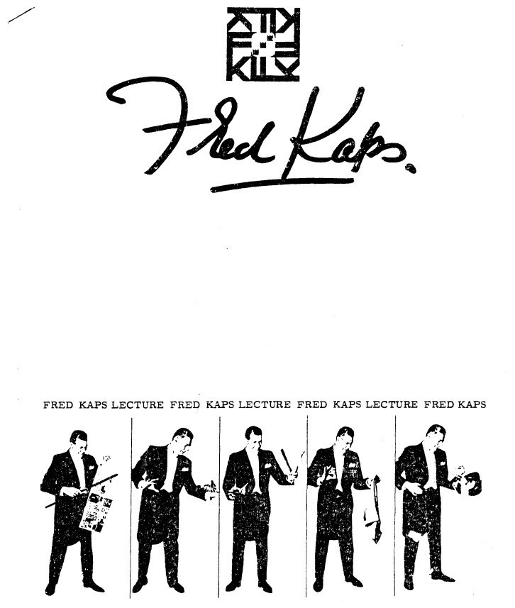 (image for) Fred Kaps - Lecture Notes
