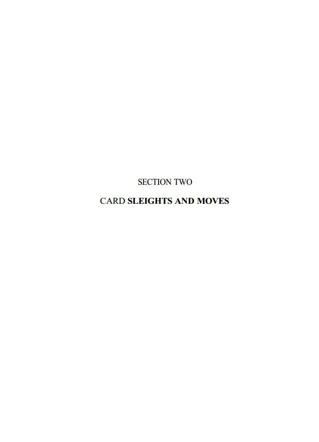 (image for) Dai Vernon - Card Sleights And Moves