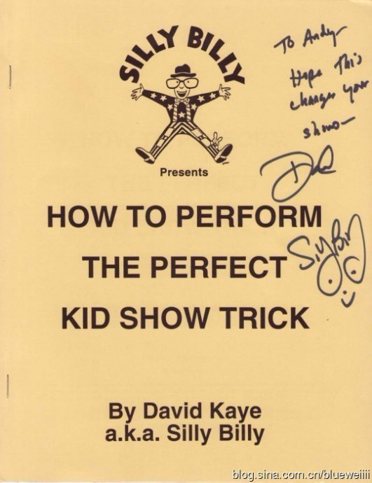 David Kaye - How To Perform The Perfect Kid Show Trick