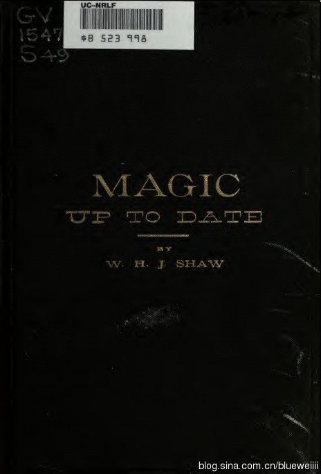 W.H. Shaw - Magic Up to Date