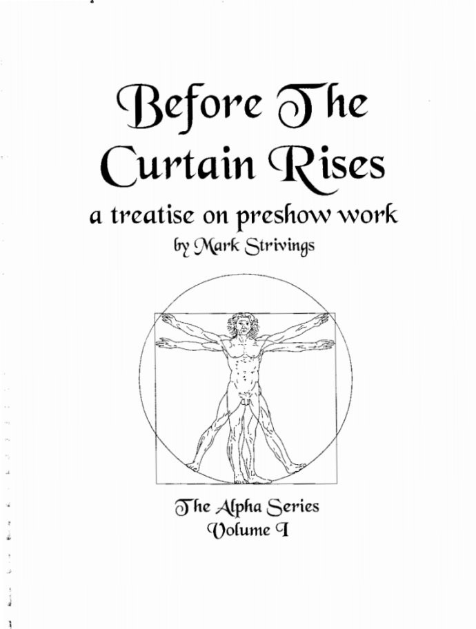Mark Strivings - The Alpha Series 1 Before the Curtain Rises