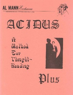 Al Mann - Acidus Plus