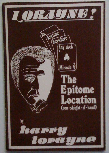 Harry Lorayne - The Epitome Location