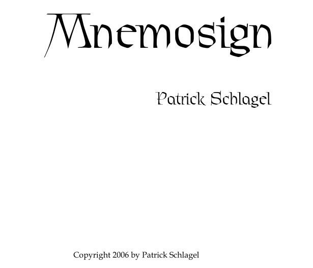 (image for) Patrick Schlagel - Mnemosign