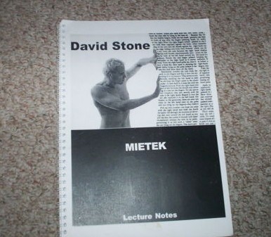 (image for) David Stone - Mietek Lecture Notes