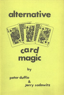 (image for) Jerry Sadowitz & Peter Duffie - Alternative Card Magic