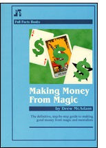 (image for) Drew McAdam - Making Money from Magic
