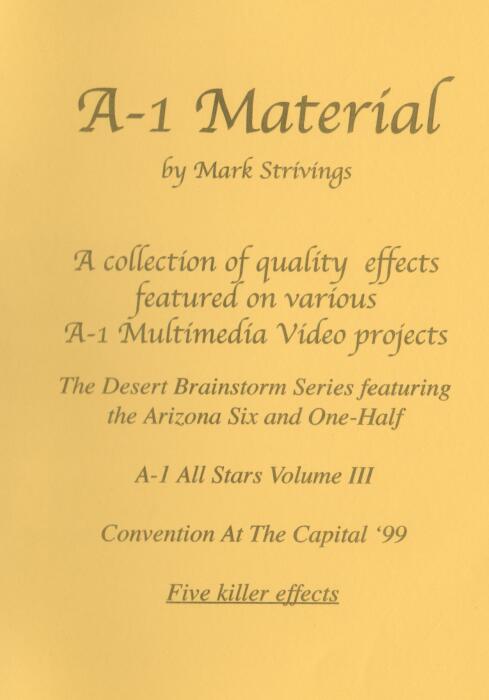(image for) Mark Strivings - A1 Material