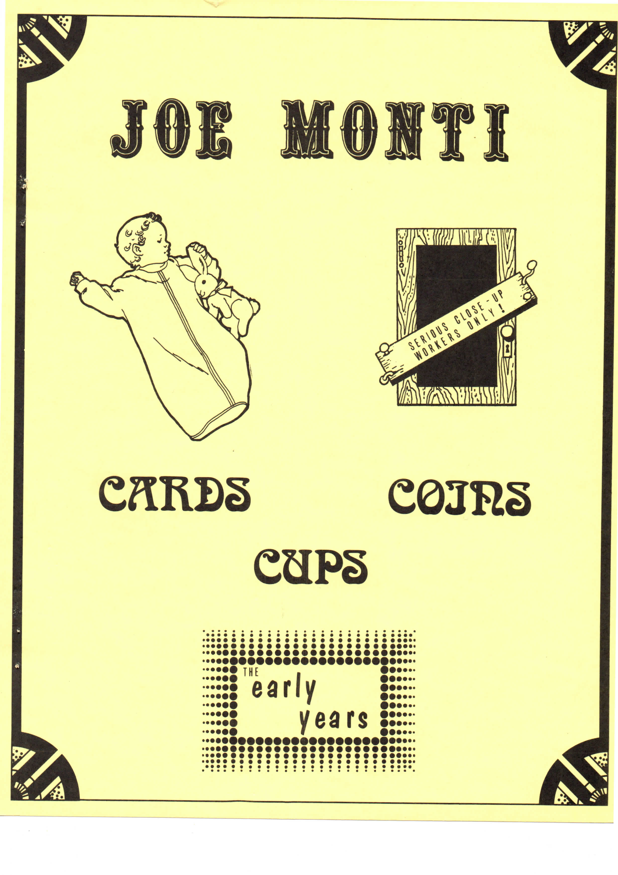 (image for) Joe Monti - The Early Years