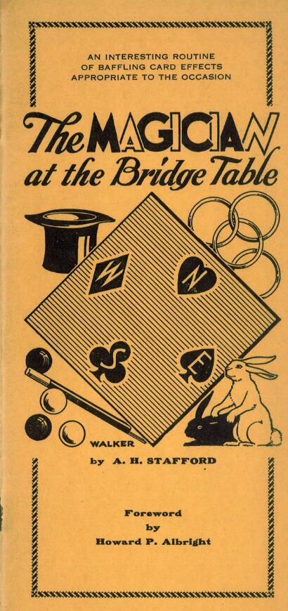 A H Stafford - The Magician at the Bridge Table (1934)
