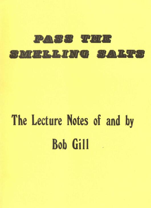 Bob Gill - Pass The Smelling Salts