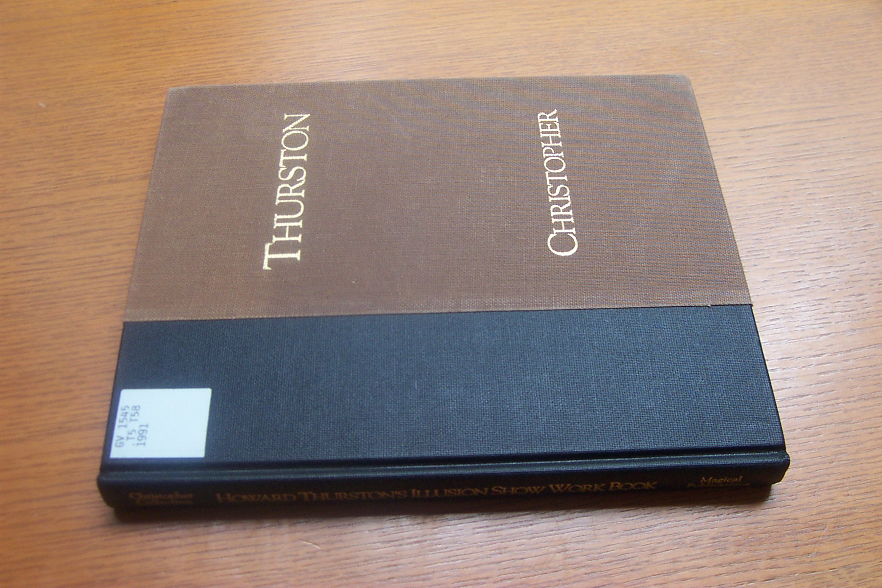Jim Steinmeyer - Thurston Illusion Show Workbooks