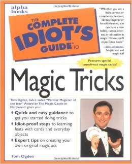 (image for) Apha Books - Complete idiots guide to magic tricks