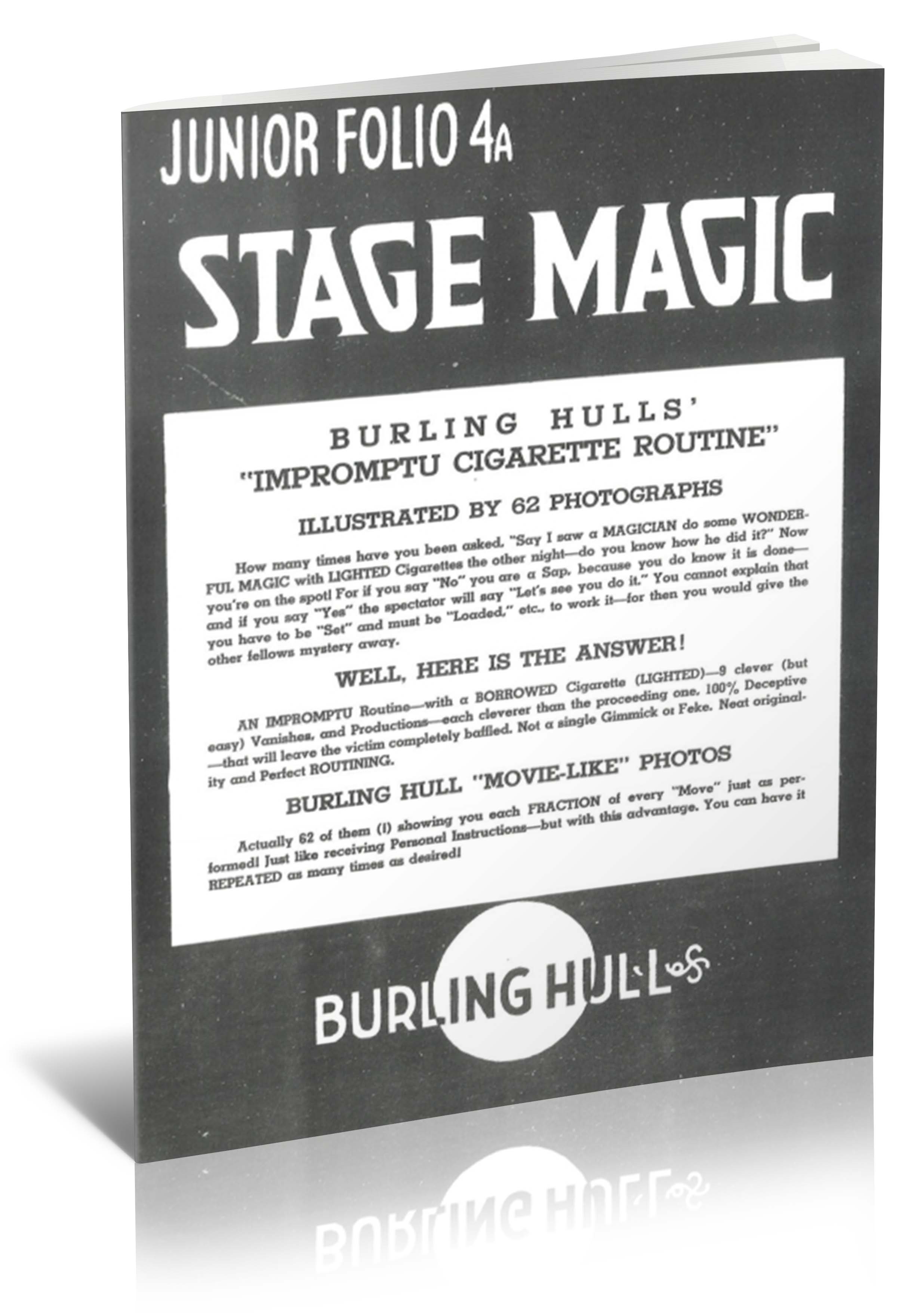 Burling Hull - Impromptu Cigarette Routine (1950 ca)
