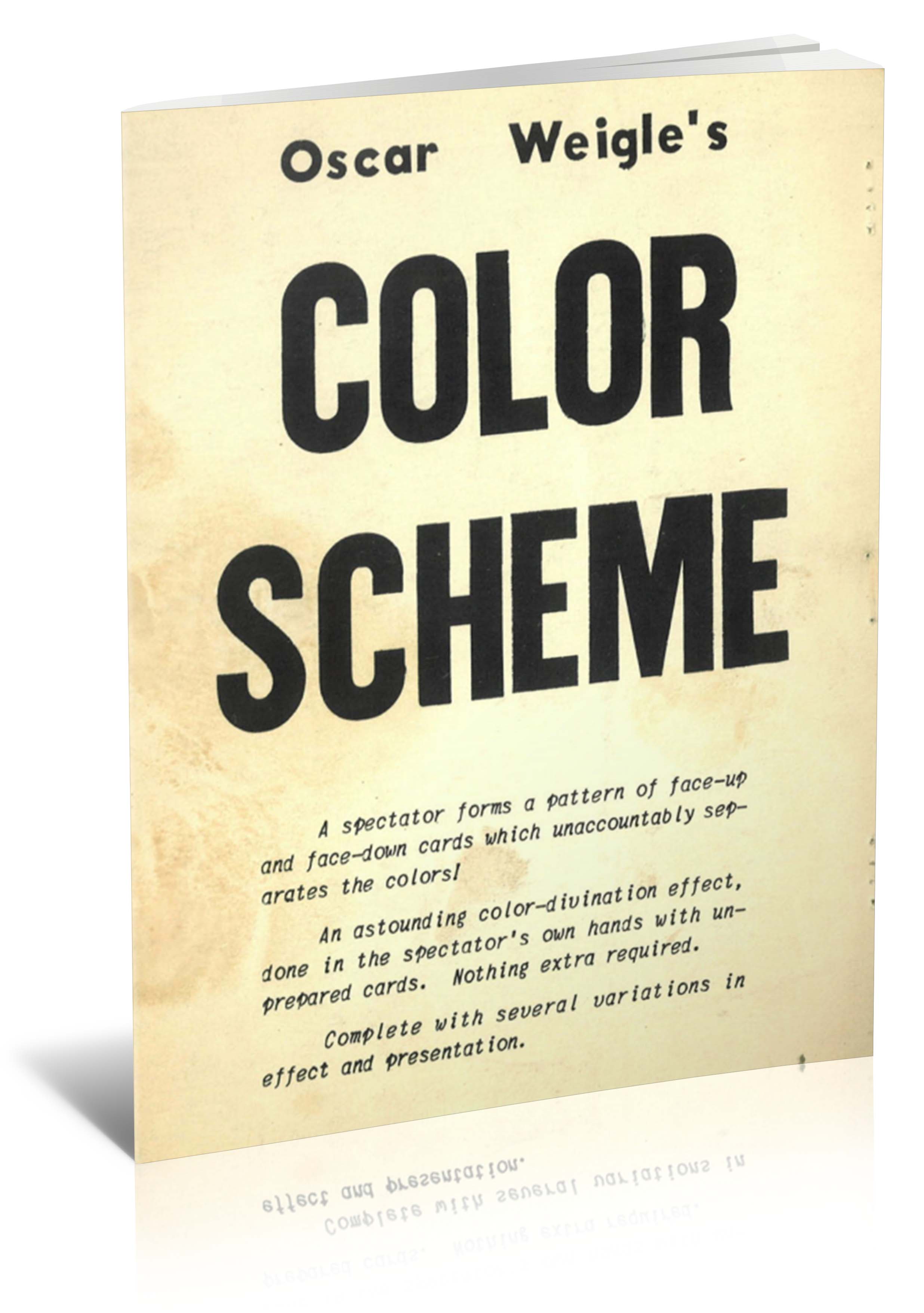 (image for) Oscar Weigle - Color Scheme (1949)