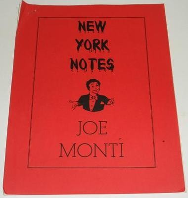 (image for) Joe Monti - New York Notes