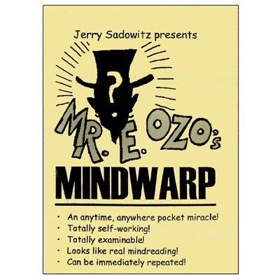 (image for) Jerry Sadowitz Mr E Ozo - Mindwarp