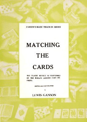 (image for) Lewis Ganson - Matching the Cards Teach-In