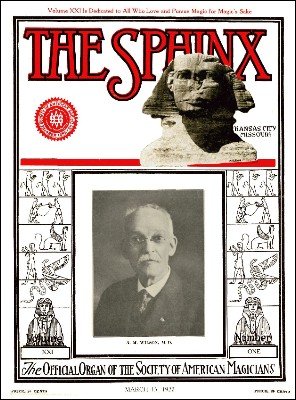 Albert M. Wilson - The Sphinx Volume 21 (Mar 1922 - Feb 1923)