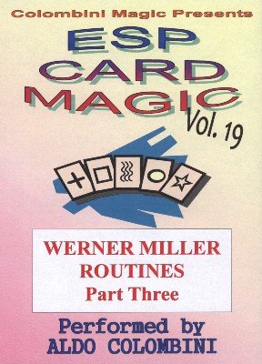 Aldo Colombini - ESP Card Magic Vol. 19: Werner Miller Part 3