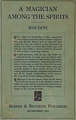 Harry Houdini - A Magician Among The Spirits