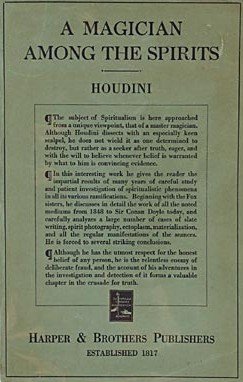 Harry Houdini - A Magician Among The Spirits