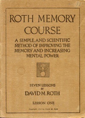 (image for) David M. Roth - Roth Memory Course