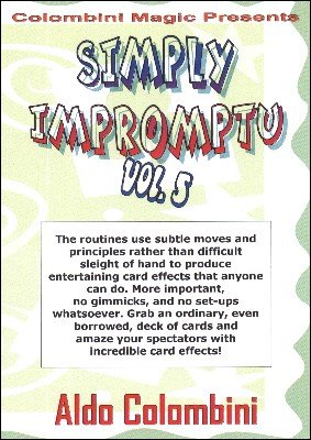 Aldo Colombini - Simply Impromptu 5