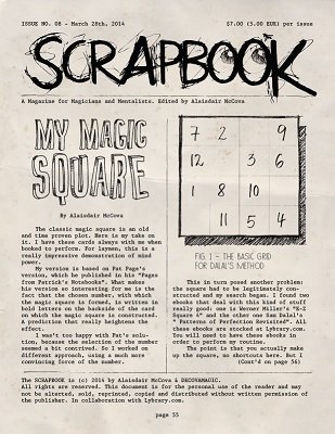 (image for) Alexander de Cova - Scrapbook Issue 8