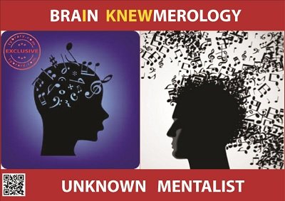 (image for) Unknown Mentalist - Brain Knewmerology