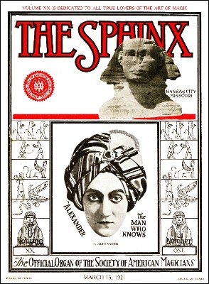(image for) Albert M. Wilson - The Sphinx Volume 20 (Mar 1921 - Feb 1922)
